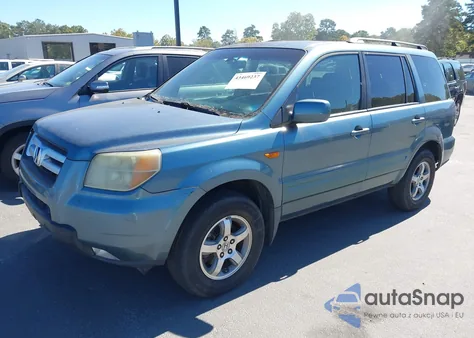 2006 Honda Pilot Ex-L из США, поврежденный, VIN 5FNYF28616B007717